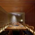 深圳南山卓越維港日式風(fēng)格烤肉餐廳裝修案例包間效果圖