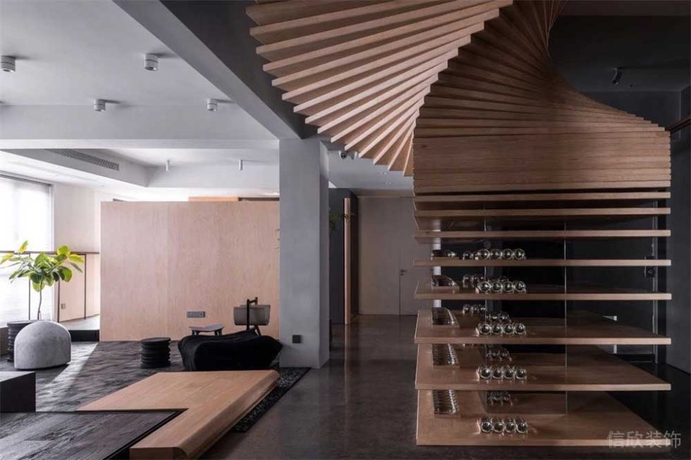 深圳市羅湖1600平原木風(fēng)辦公室裝修