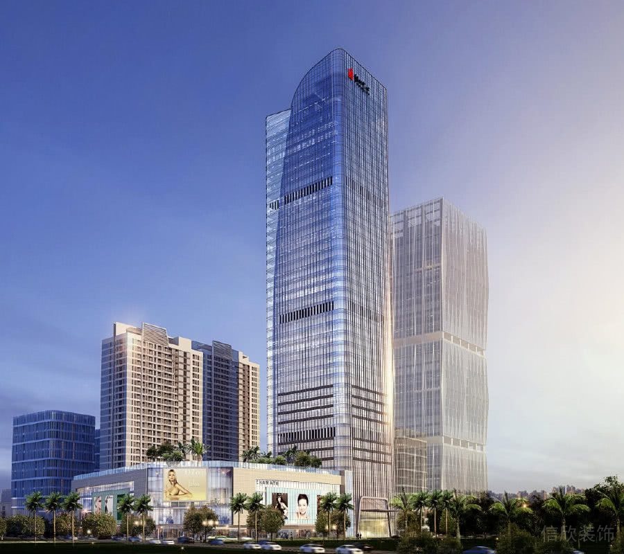 大型商場公司外觀設(shè)計圖