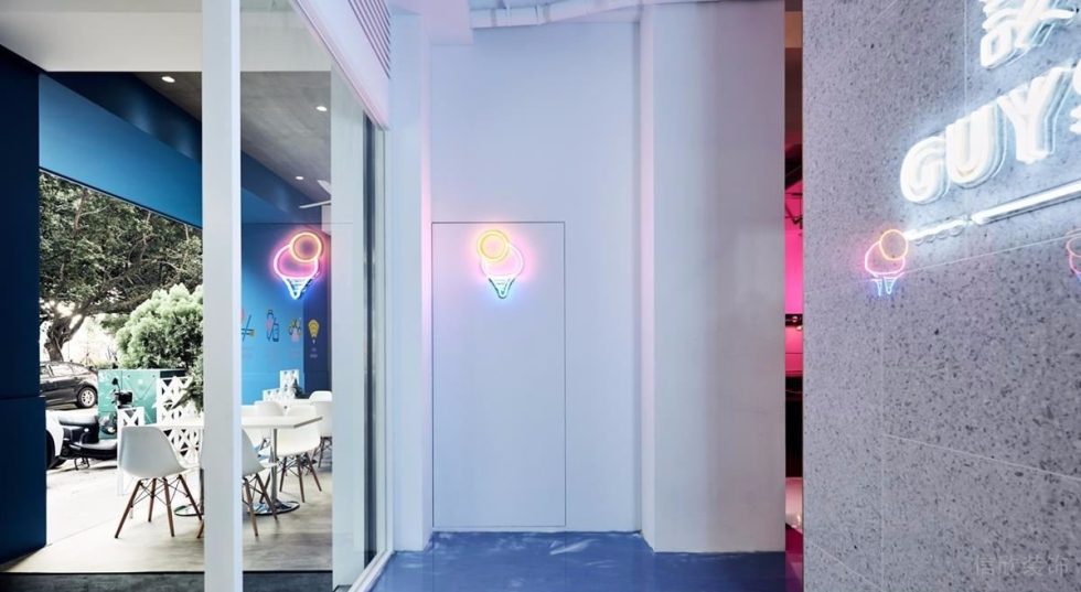 深圳龍華星河傳奇天街網紅現代風漢堡店裝修案例玄關門廊 深圳龍華星河傳奇天街網紅現代風漢堡店裝修案例玄關門廊