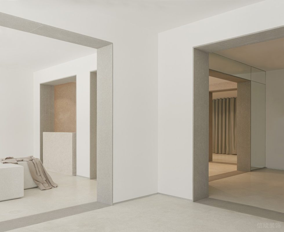 深圳市龍崗區平湖西班牙pau旗艦店裝修設計米色瓷磚埡口 深圳市龍崗區平湖西班牙pau旗艦店裝修設計米色瓷磚埡口