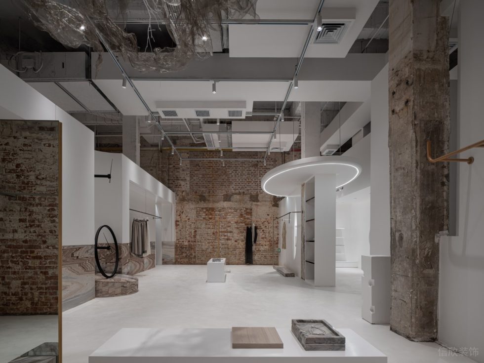 深圳市龍華去觀瀾現代風服裝店裝修設計大廳 深圳市龍華去觀瀾現代風服裝店裝修設計大廳