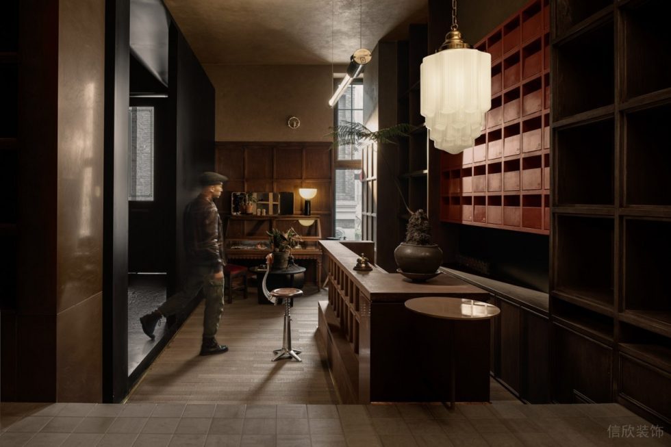 深圳市南山區科技園復古風中古商店裝修設計前臺二 深圳市南山區科技園復古風中古商店裝修設計前臺二