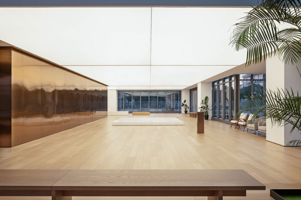 深圳南山東方科技大廈600平方米極簡(jiǎn)現(xiàn)代風(fēng)辦公室裝修案例多功能活動(dòng)廳