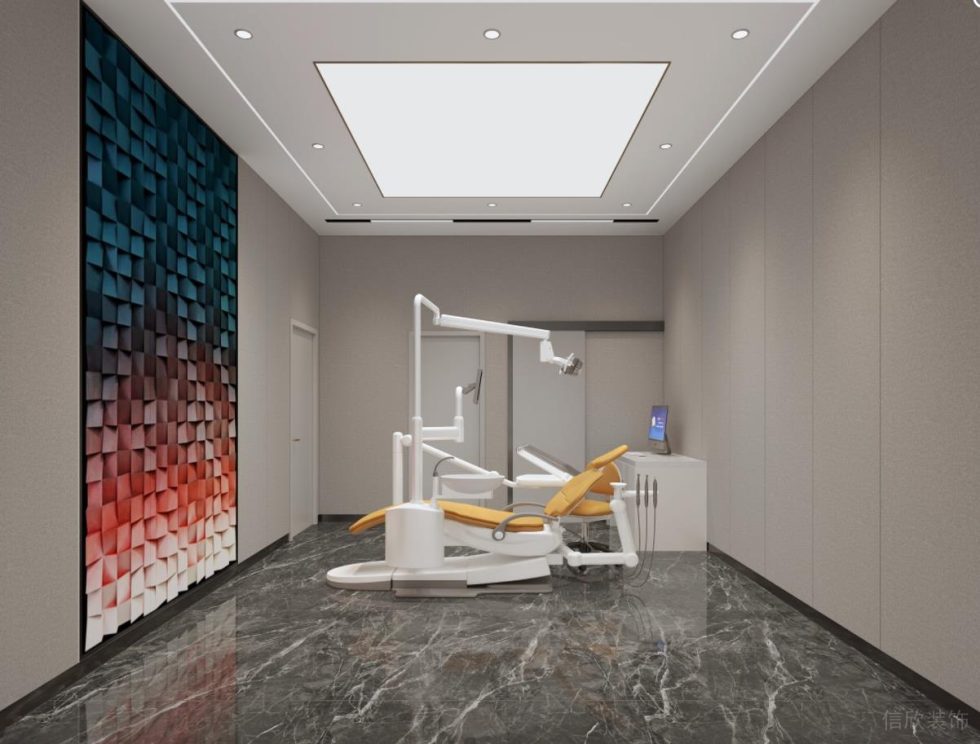 深圳福田新洲大廈華冠口腔牙科診所裝修設計全景圖種植手術室 深圳福田新洲大廈華冠口腔牙科診所裝修設計全景圖種植手術室