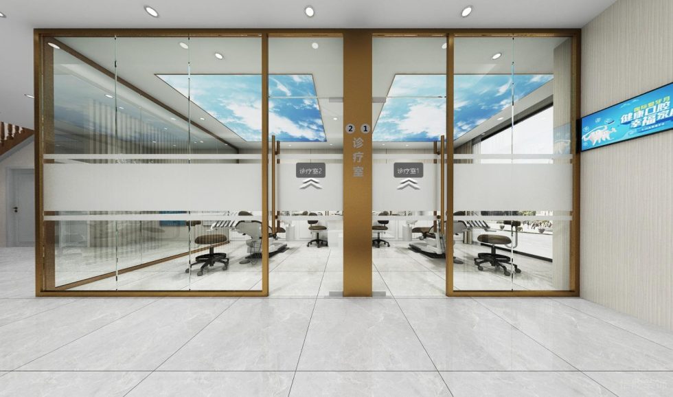 深圳南山科技園訊美科技廣場諾德口腔牙科診所設(shè)計裝修診療室外觀 深圳南山科技園訊美科技廣場諾德口腔牙科診所設(shè)計裝修診療室外觀