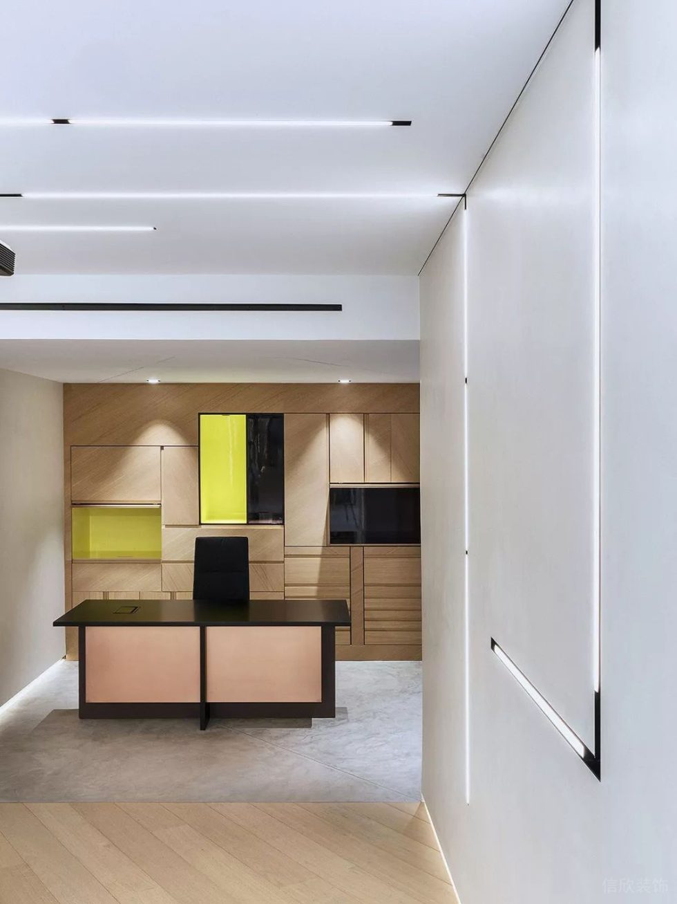 深圳龍崗云里智能園500平方米北歐工業風辦公室裝修案例前臺咨詢區 深圳龍崗云里智能園500平方米北歐工業風辦公室裝修案例前臺咨詢區