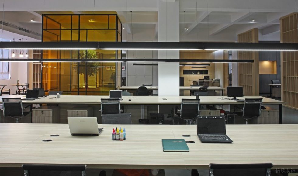 深圳羅湖國信證券大廈簡約風格辦公室裝修案例辦公區 深圳羅湖國信證券大廈簡約風格辦公室裝修案例辦公區