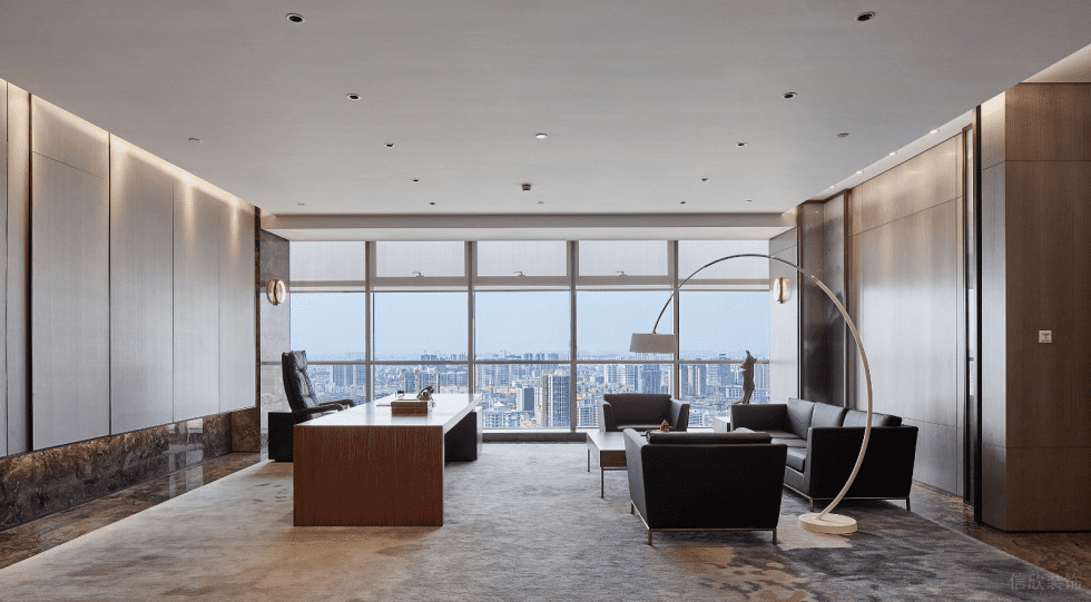 深圳南山濠盛商務(wù)中心1100平方米現(xiàn)代混搭風(fēng)辦公室裝修案例總裁辦公室 深圳南山濠盛商務(wù)中心1100平方米現(xiàn)代混搭風(fēng)辦公室裝修案例總裁辦公室