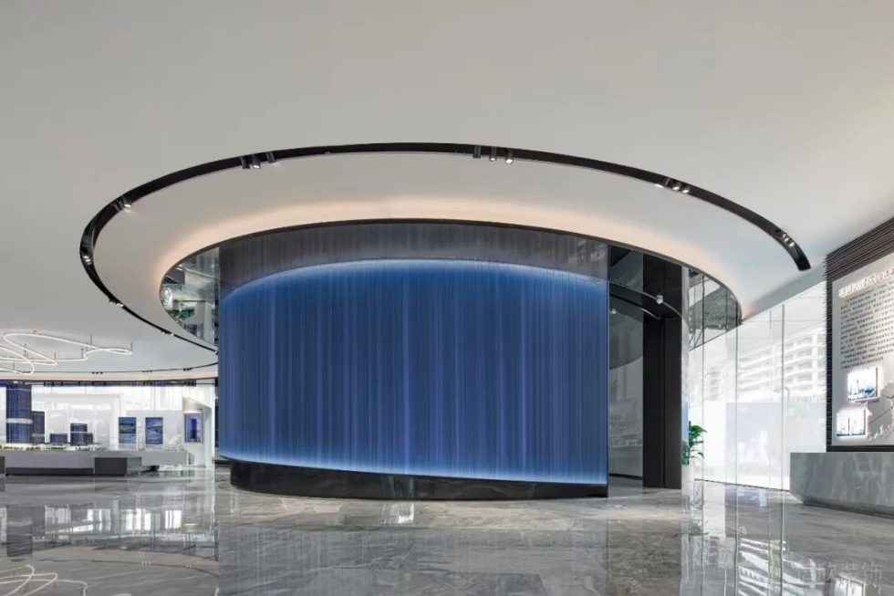 深圳南山康佳研發(fā)大廈1000平方米現(xiàn)代風(fēng)格辦公室裝修案例大堂 深圳南山康佳研發(fā)大廈1000平方米現(xiàn)代風(fēng)格辦公室裝修案例大堂