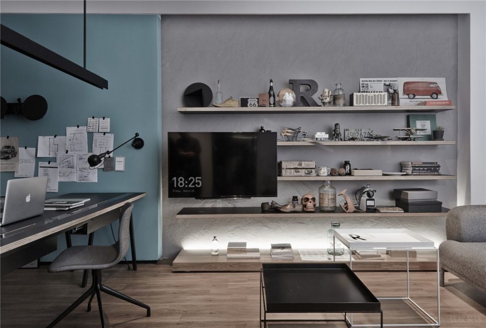 深圳坪山開沃大廈350平方米簡約北歐風(fēng)辦公室裝修案例經(jīng)理辦公室裝飾層架 深圳坪山開沃大廈350平方米簡約北歐風(fēng)辦公室裝修案例經(jīng)理辦公室裝飾層架