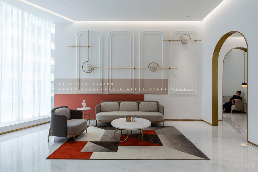 深圳市寶安區福永現代輕奢風國際婚紗一品cg店裝修設計接待區 深圳市寶安區福永現代輕奢風國際婚紗一品cg店裝修設計接待區