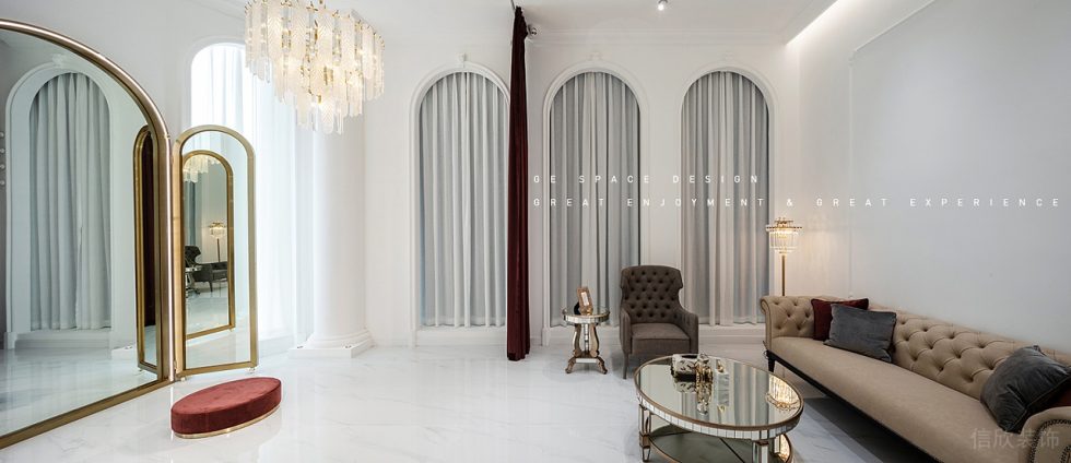 深圳市寶安區福永現代輕奢風國際婚紗一品cg店裝修設計休息區 深圳市寶安區福永現代輕奢風國際婚紗一品cg店裝修設計休息區