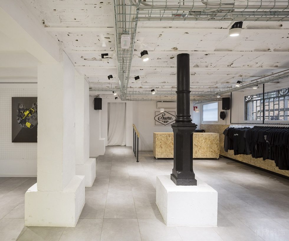 工業(yè)風(fēng)服裝店裝修設(shè)計大廳 工業(yè)風(fēng)服裝店裝修設(shè)計大廳