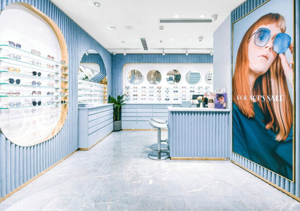 深圳市寶安區(qū)西鄉(xiāng)for Art’s Sake眼鏡店裝修設(shè)計(jì)前臺