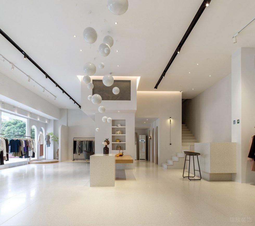 深圳市龍崗區橫崗現代風女裝店pin Xi「暗香 女裝」裝修設計收銀臺 深圳市龍崗區橫崗現代風女裝店pin Xi「暗香 女裝」裝修設計收銀臺