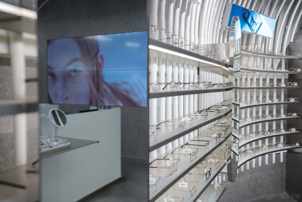 深圳市龍崗區中心城現代風aojo眼鏡店裝修設計效果圖 深圳市龍崗區中心城現代風aojo眼鏡店裝修設計效果圖