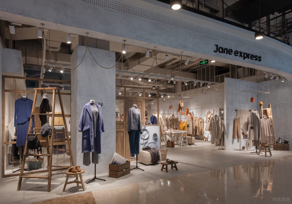 深圳市龍華區大浪現代風jane Express服裝店鋪裝修設計外立面二 深圳市龍華區大浪現代風jane Express服裝店鋪裝修設計外立面二