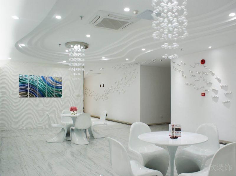 昆明薇思口腔牙科診所問診洽談區(qū)裝修設(shè)計