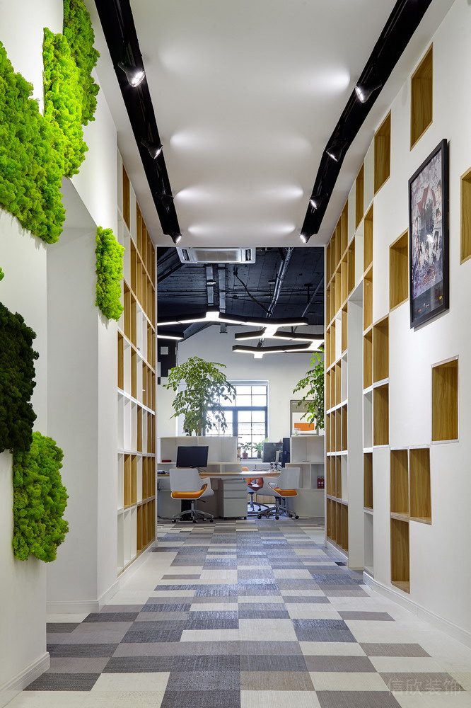 深圳寶安廣興源互聯(lián)網(wǎng)創(chuàng)意園600平方米北歐田園風(fēng)公司裝修案例過道 深圳寶安廣興源互聯(lián)網(wǎng)創(chuàng)意園600平方米北歐田園風(fēng)公司裝修案例過道