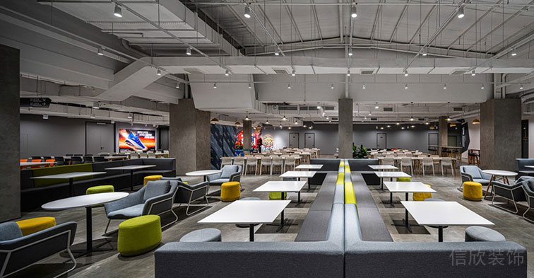 深圳龍崗聯匯中心1500平方米現代工業風辦公空間裝修設計案例休閑活動廳 深圳龍崗聯匯中心1500平方米現代工業風辦公空間裝修設計案例休閑活動廳