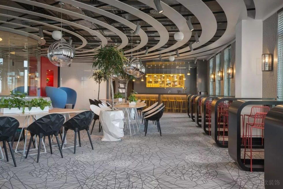 深圳南山海王銀河科技大廈2600方北歐主義工業風辦公室裝修案例休閑接待廳 深圳南山海王銀河科技大廈2600方北歐主義工業風辦公室裝修案例休閑接待廳