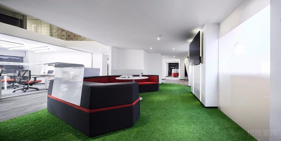 深圳南山海翔廣場1500平方米簡約科技風(fēng)辦公室裝修案例洽談區(qū) 深圳南山海翔廣場1500平方米簡約科技風(fēng)辦公室裝修案例洽談區(qū)
