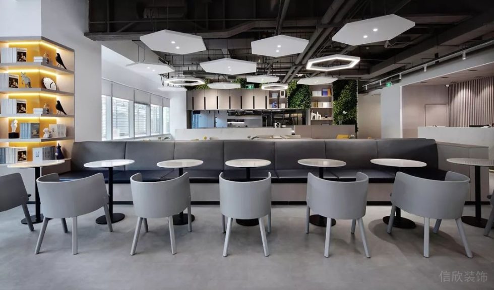 深圳南山天瓏大廈3000平方米簡約主義自然風辦公室裝修案例大堂接待廳卡座洽談區 深圳南山天瓏大廈3000平方米簡約主義自然風辦公室裝修案例大堂接待廳卡座洽談區