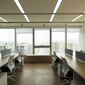 深圳南山陽光粵海大廈2800平方米現(xiàn)代主義自然風辦公室裝修案例辦公區(qū)