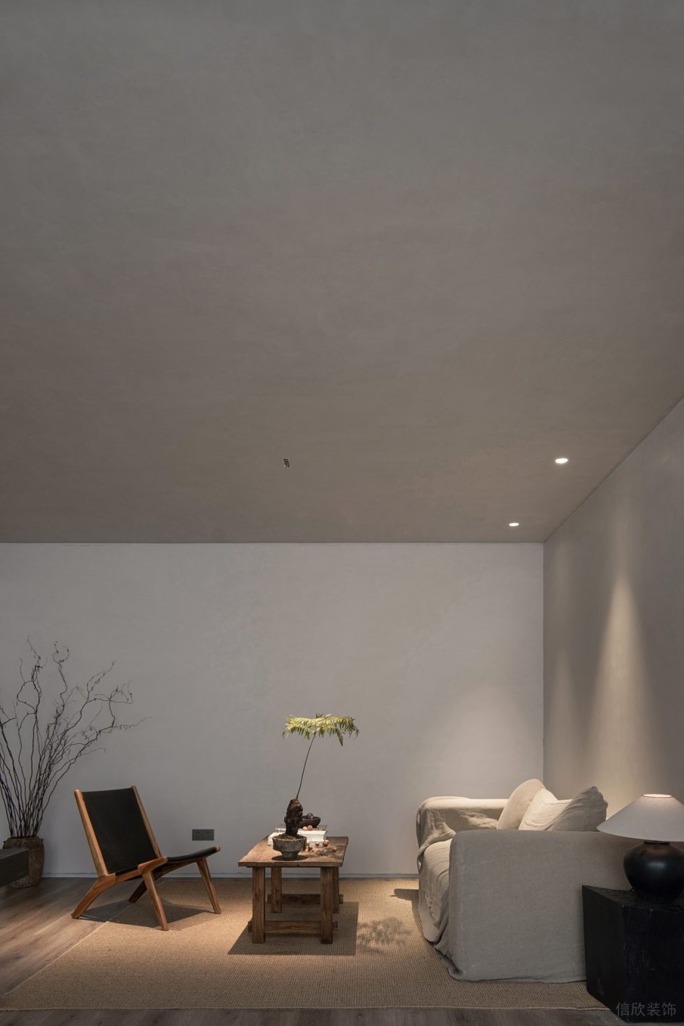 辦公洽談室古色的沙發茶幾