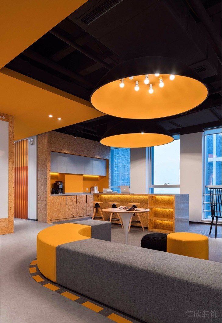 深圳龍崗億源通創新產業園現代工業風設計特色辦公室裝修案例茶水休閑區 深圳龍崗億源通創新產業園現代工業風設計特色辦公室裝修案例茶水休閑區