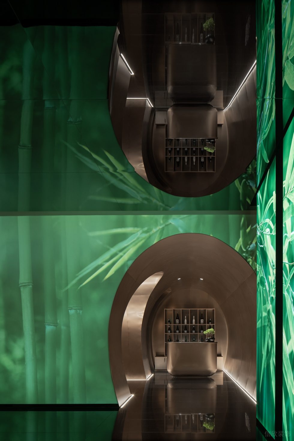 深圳龍華日式風(fēng)格餐廳工業(yè)前臺設(shè)計裝修