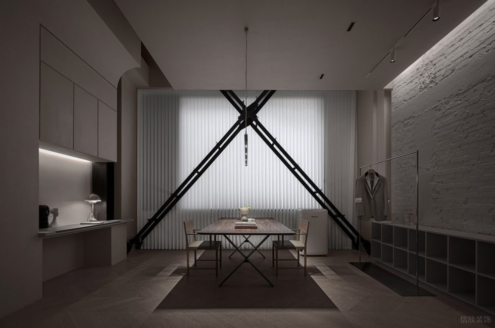 深圳市寶安區(qū)福永lougne Suit服裝定制店裝修設(shè)計(jì) 洽談區(qū)二