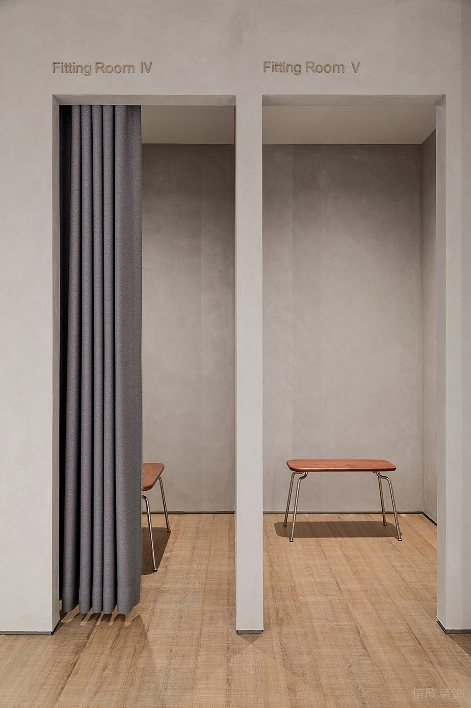 深圳市寶安區松崗wei Stuff服裝店裝修設計-石膏隔墻獨立試衣間 深圳市寶安區松崗wei Stuff服裝店裝修設計-石膏隔墻獨立試衣間