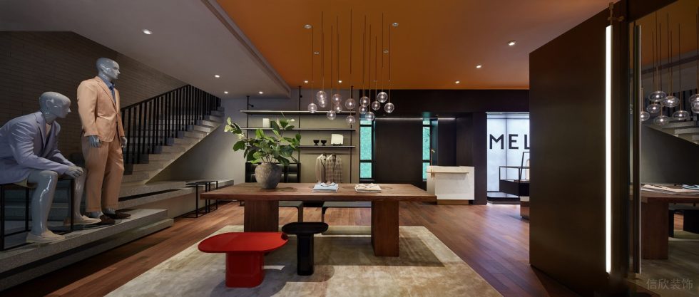 深圳市寶安區石巖smelix仕覓男裝高定店裝修設計 大廳