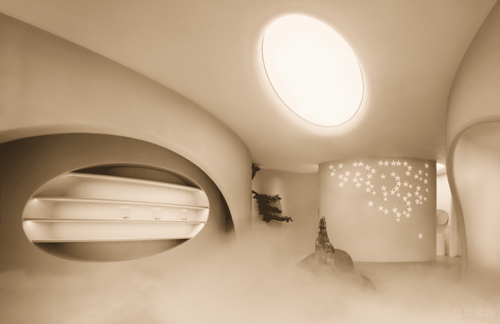 深圳市福田區八卦嶺現代風零售空間 大廳概覽二