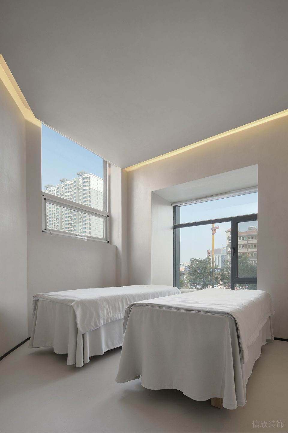 深圳市福田區(qū)車公廟現(xiàn)代風(fēng)abear Beauty愛小熊醫(yī)療美容裝修設(shè)計(jì)效果圖-雙人間美容間 深圳市福田區(qū)車公廟現(xiàn)代風(fēng)abear Beauty愛小熊醫(yī)療美容裝修設(shè)計(jì)效果圖-雙人間美容間