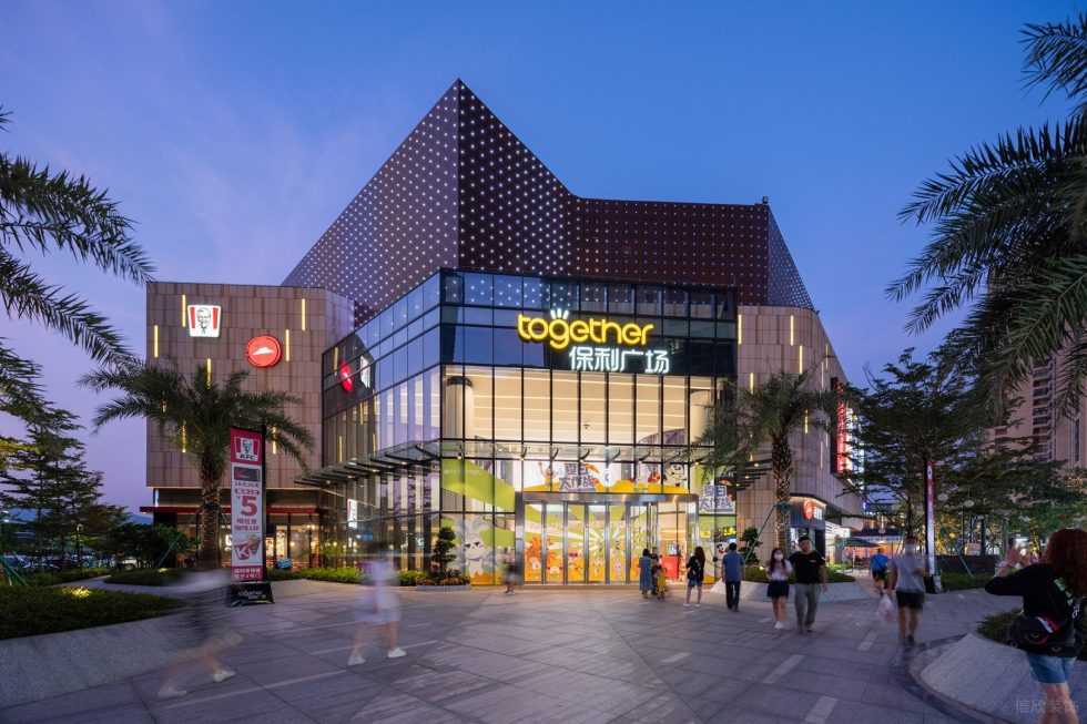 深圳市福田區蓮花商業綜合體裝修設計實景效果圖-正立面二 深圳市福田區蓮花商業綜合體裝修設計實景效果圖-正立面二