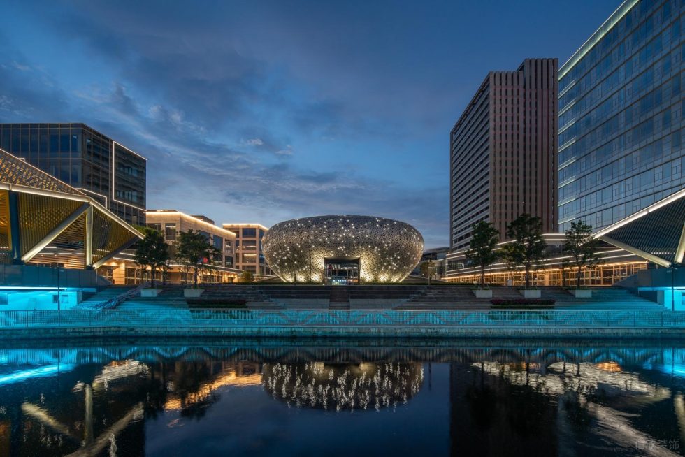 深圳市福田區農科中心型商業綜合體數字小鎮裝修設計-音樂噴泉景觀 深圳市福田區農科中心大型商業綜合體數字小鎮裝修設計-音樂噴泉景觀