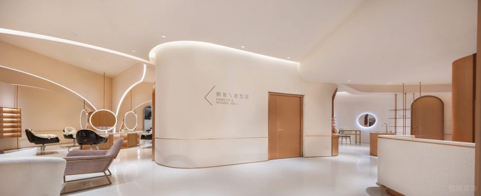 深圳市福田區上步融創星耀五洲社區商業綜合體 美業形象館