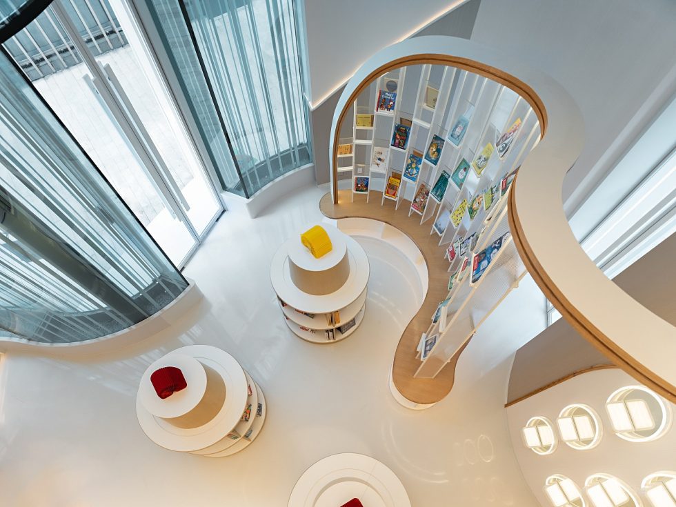 深圳市福田區香蜜湖現代風meiyi美懿兒童書店裝修設計-二層視角 深圳市福田區香蜜湖現代風meiyi美懿兒童書店裝修設計-二層視角