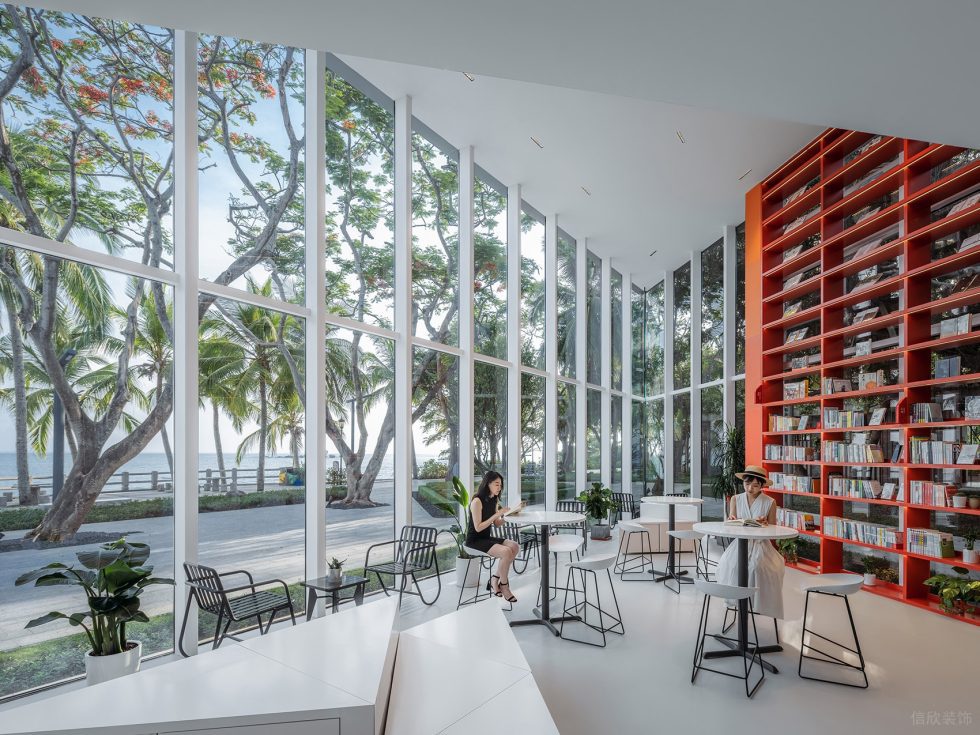 深圳市羅湖區(qū)布心天涯書局裝修設(shè)計(jì) 閱讀區(qū)