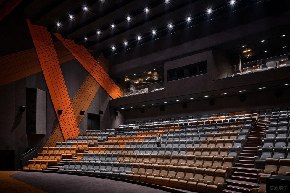 深圳市羅湖區洪湖現代風金逸影城裝修設計實景效果圖-階梯式觀影區 深圳市羅湖區洪湖現代風金逸影城裝修設計實景效果圖-階梯式觀影區