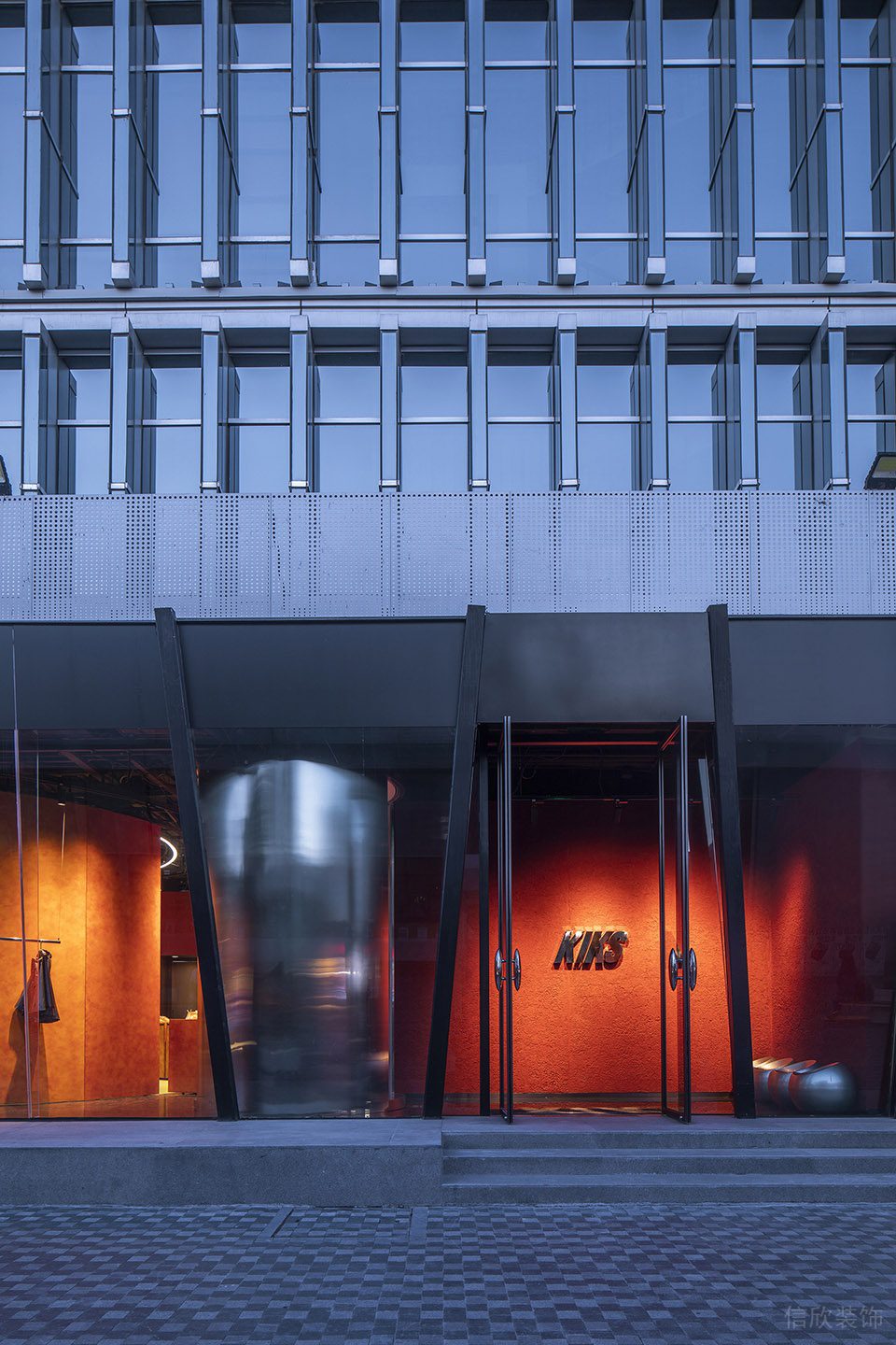 深圳市龍華區龍華kiks潮牌買手店裝修設計 門廳