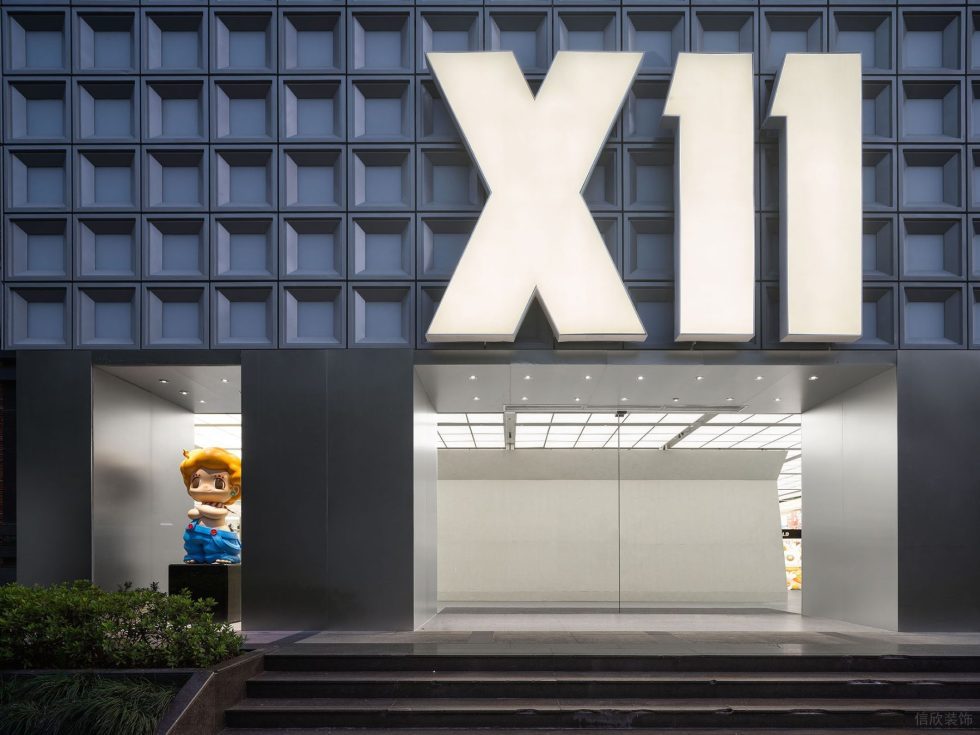 深圳市南山區(qū)后海x11全球旗艦店裝修設(shè)計(jì) 門面