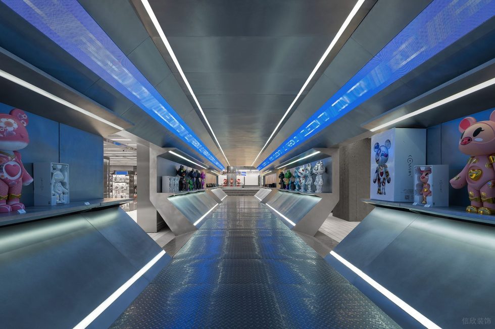 深圳市南山區(qū)后海x11全球旗艦店裝修設(shè)計(jì) 過道