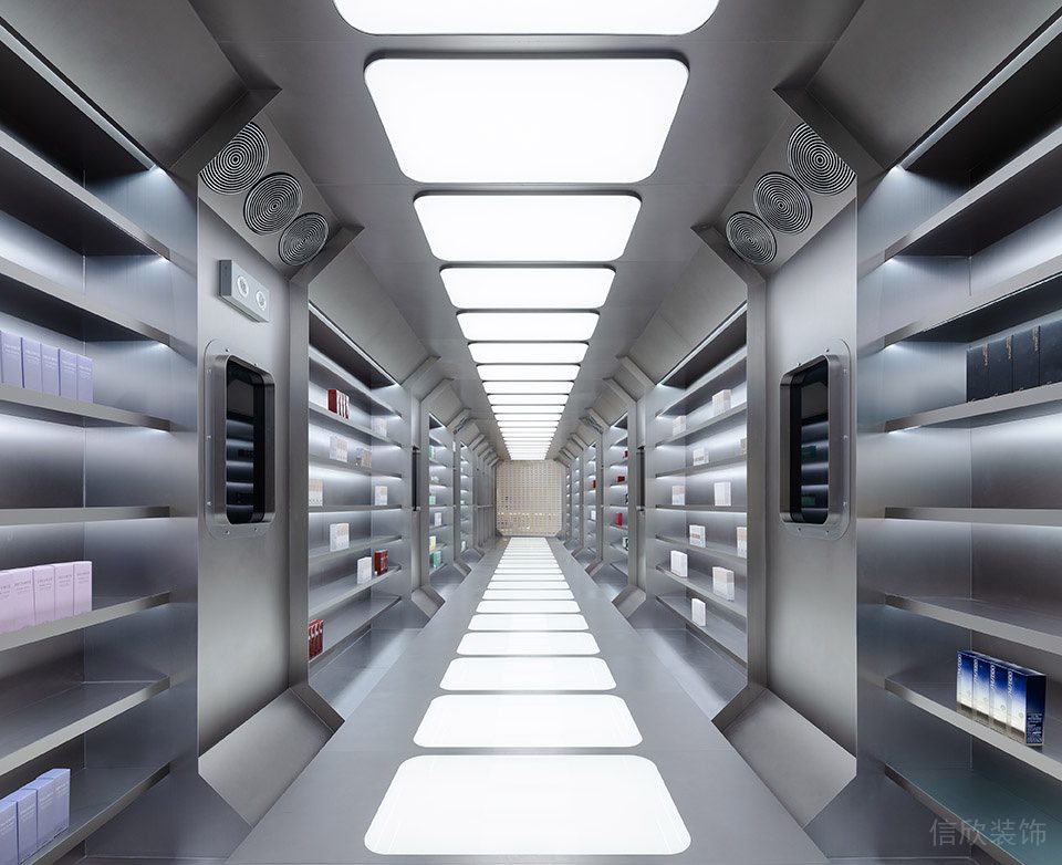 深圳市南山區(qū)南頭工業(yè)風(fēng)化妝品店裝修設(shè)計(jì)實(shí)景圖-過道墻壁展區(qū) 深圳市南山區(qū)南頭工業(yè)風(fēng)化妝品店裝修設(shè)計(jì)實(shí)景圖-過道墻壁展區(qū)