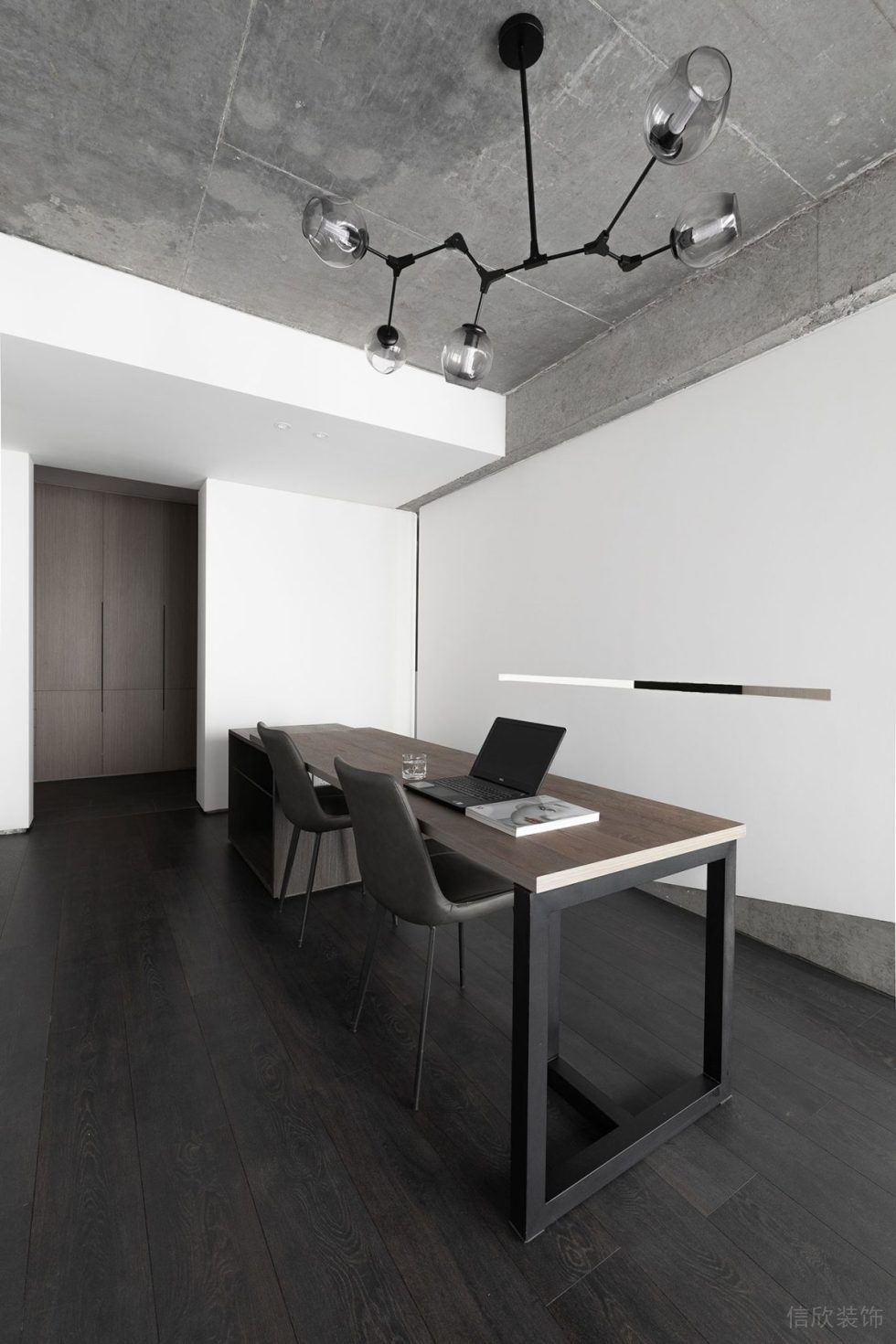 怡化金融科技大廈簡(jiǎn)約風(fēng)辦公室裝修設(shè)計(jì)方案 開(kāi)放辦公區(qū)