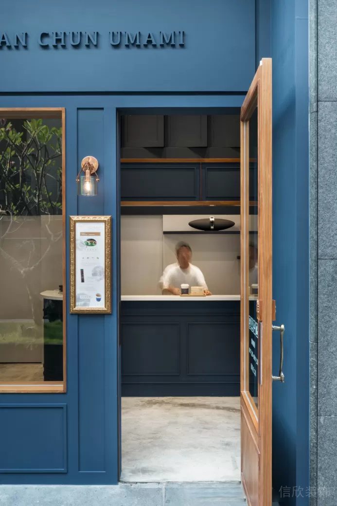 北歐簡(jiǎn)約風(fēng)飲品店特色小壁燈裝修設(shè)計(jì)