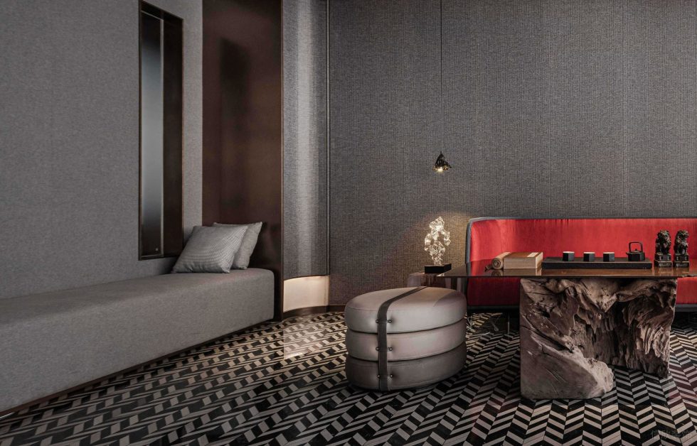 高級奢華餐廳優(yōu)雅品茶區(qū)裝修設(shè)計